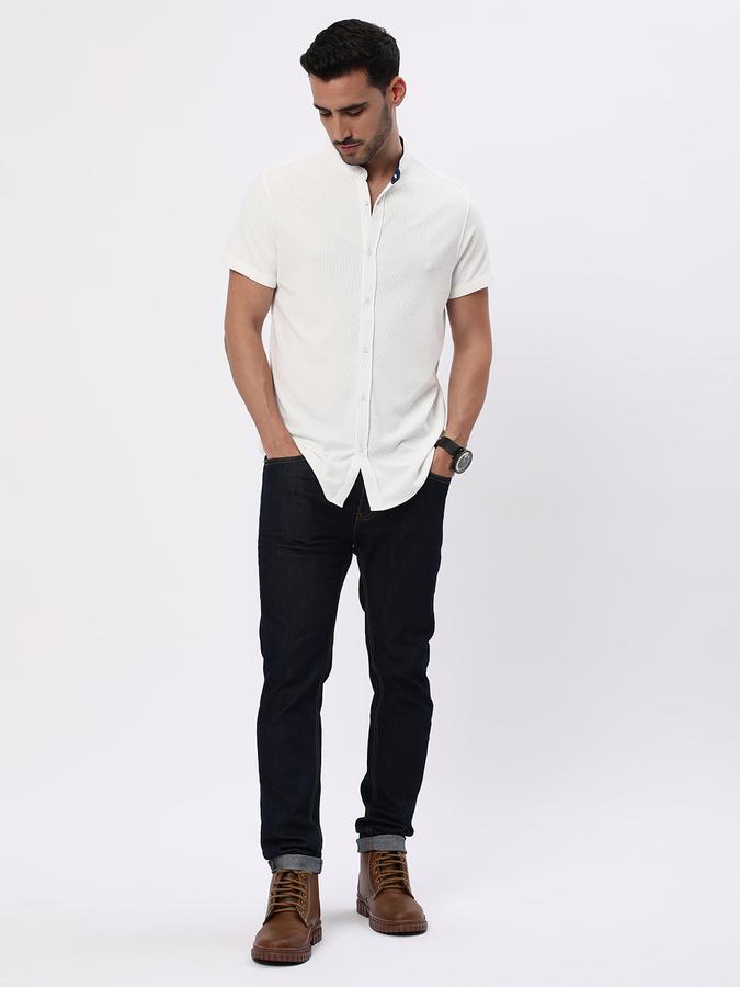 R&B Men's Casual Knitted Shirt image number 1