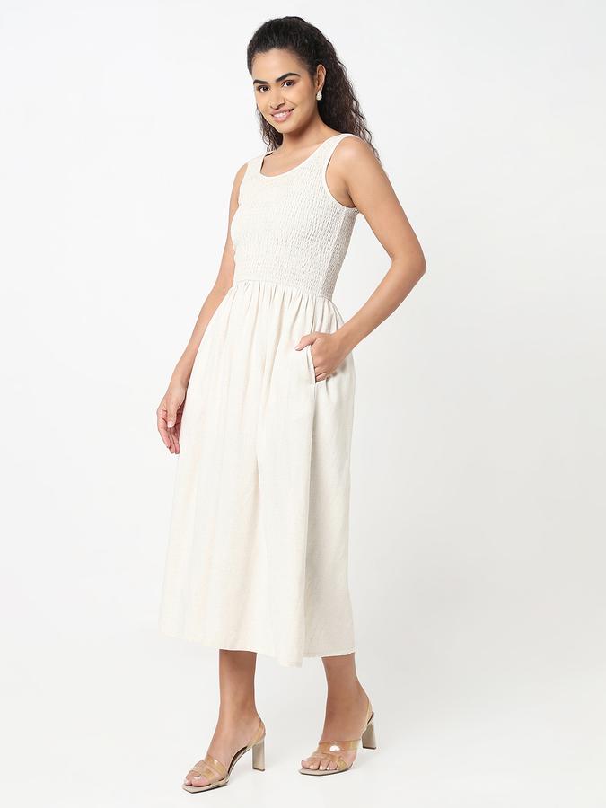 R&B Women A-line Below Knee Dress  image number 2