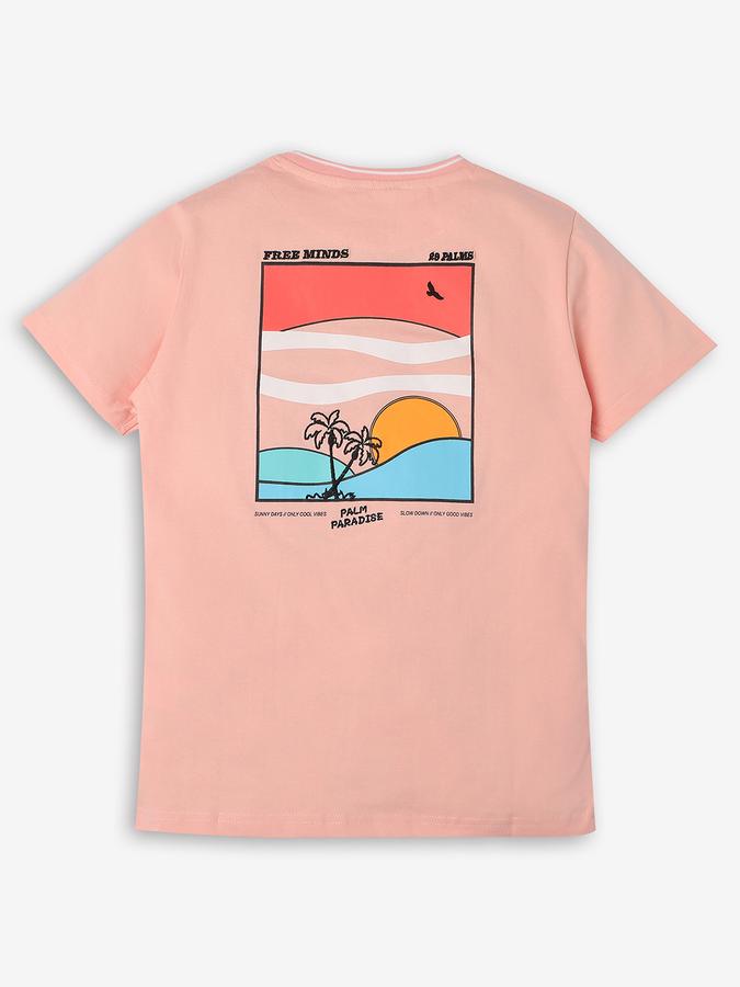 Boys Regular Fit Short Sleeve Crew Neck T-Shirt