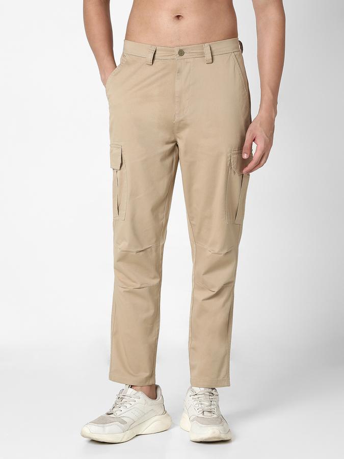 R&B Men's Beige Trousers