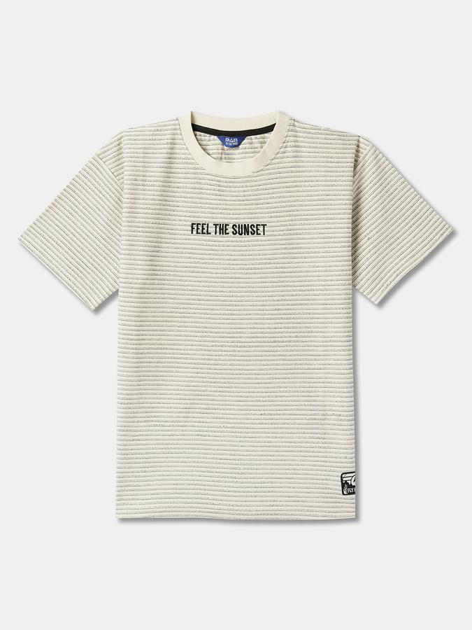 Boys Striped T-Shirt & Shorts Set image number 2