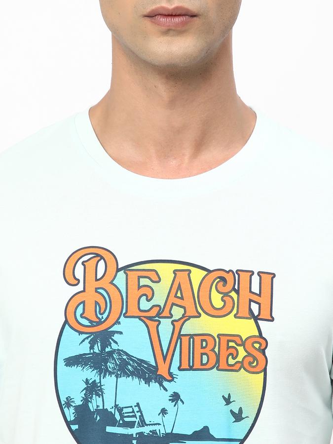 R&B Men Green T-Shirts image number 3