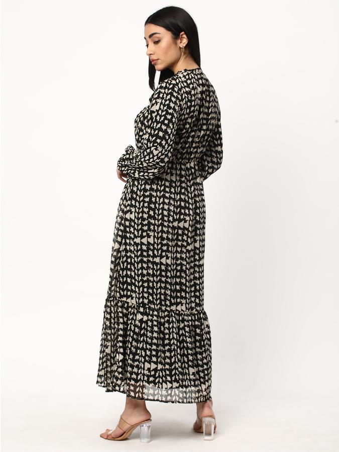 Women Printed A-line Dress image number 2