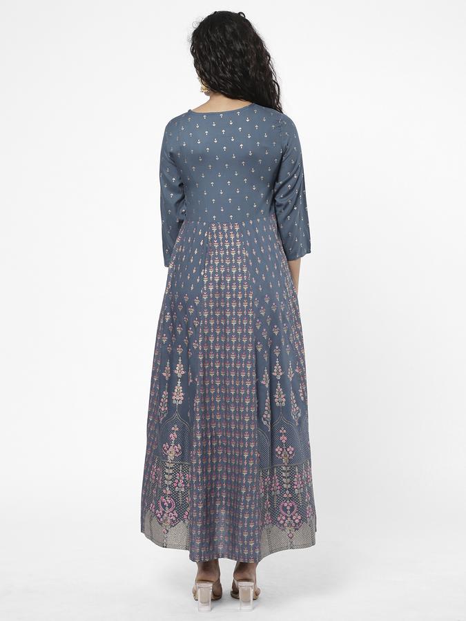 R&B Women Blue Kurtas image number 2