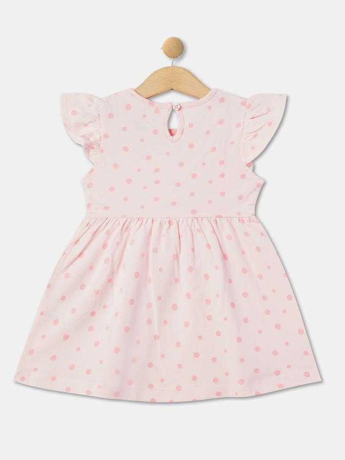 R&B Girl's All Over Printed Knit Dress image number 1