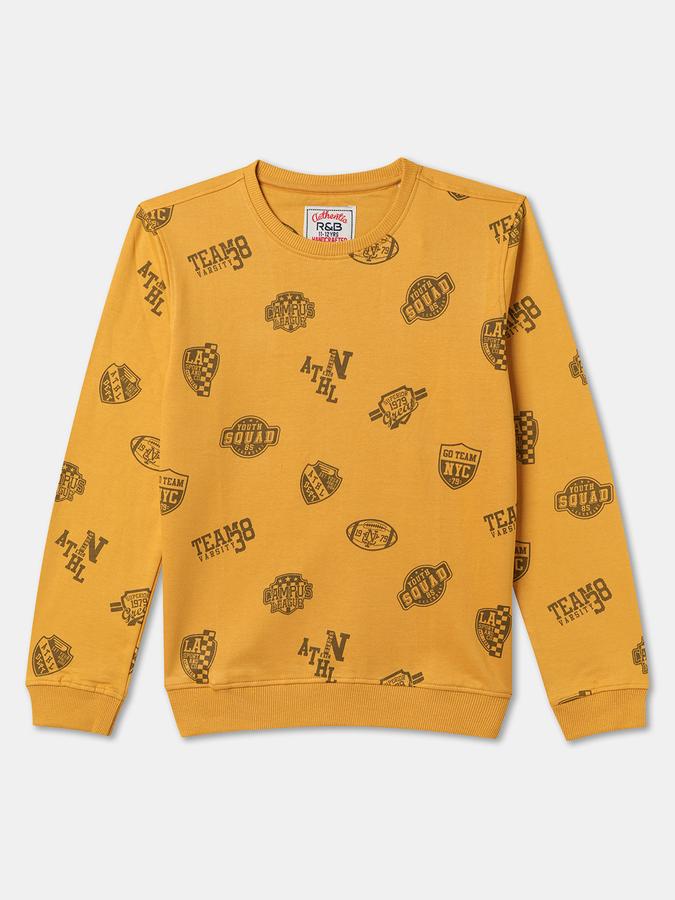 Full Sleeve Graphic Print Boys Sweatshirt 