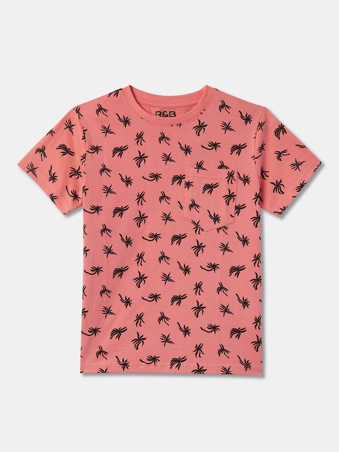 Boys Regular Fit Short Sleeve Crew Neck T-Shirt