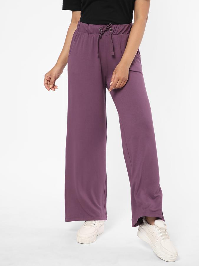 R&B Women Purple Pants & Trousers image number 0