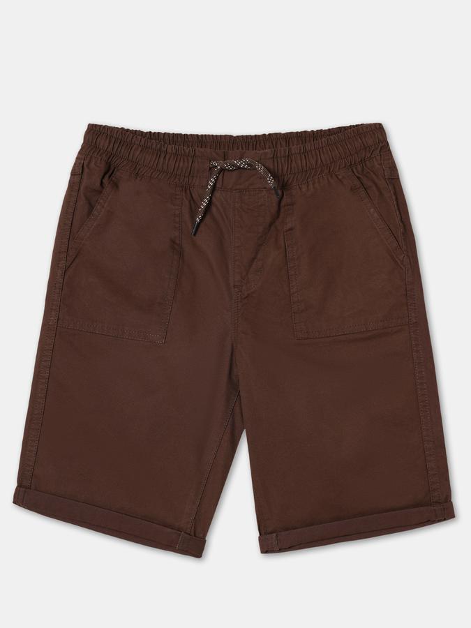 R&B Boys Brown Shorts & 3/4Ths image number 0