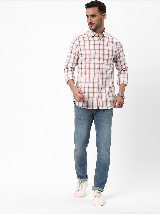 R&B Men's Checks Full Sleeve Shirt image number 1