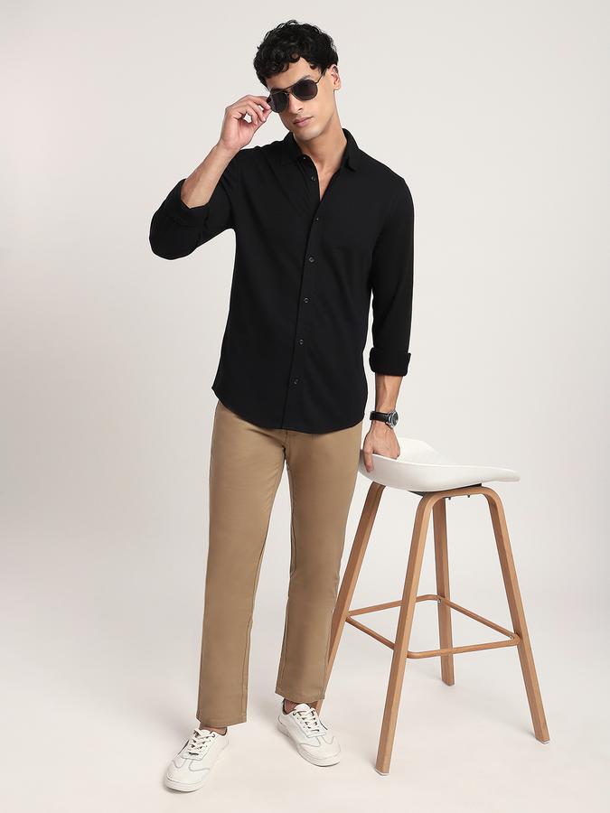 R&B Men's Black Shirt