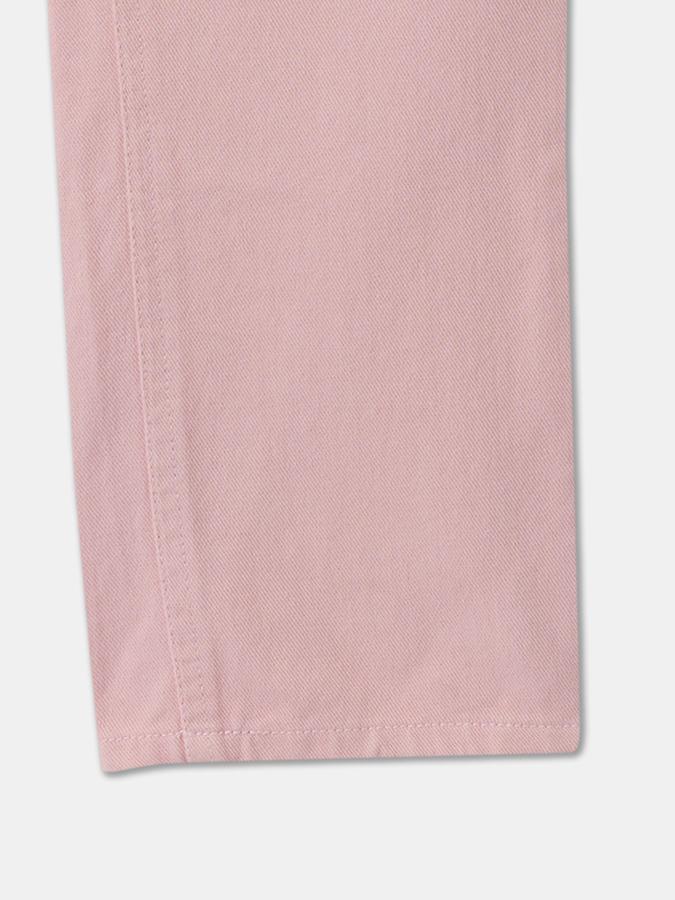 Boys Regular Fit Solid Elastic Waist Trouser