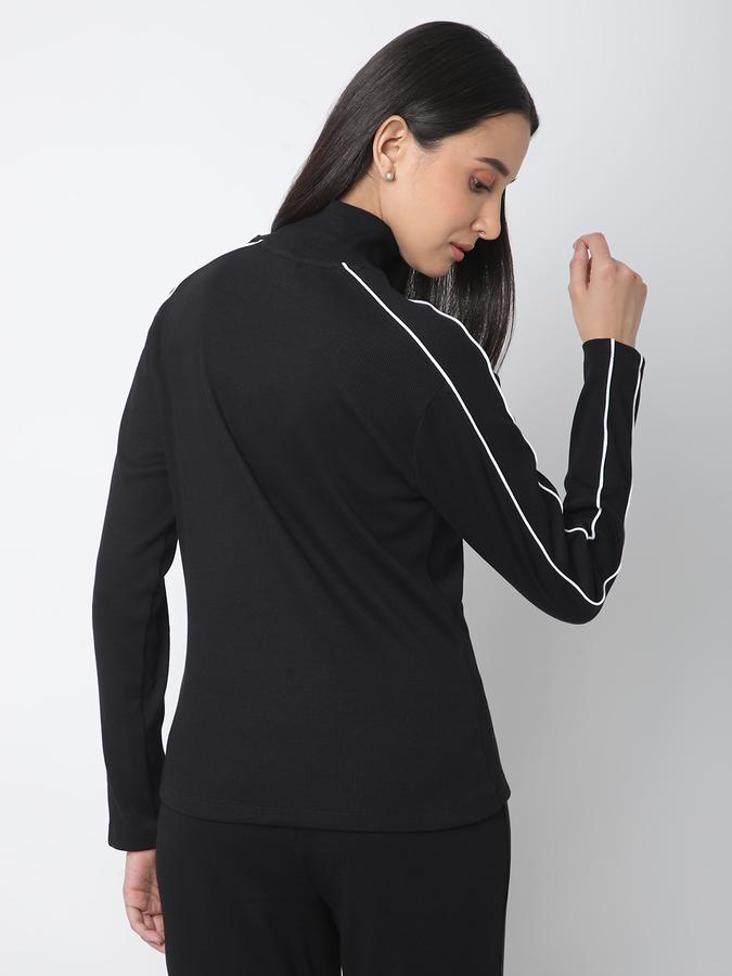 Full Sleeve Solid Women Sweatshirt image number 2