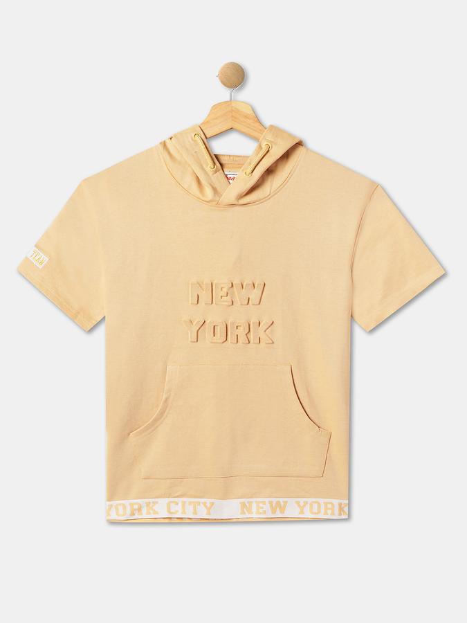 Boys Cotton Solid T-Shirt And Shorts Set