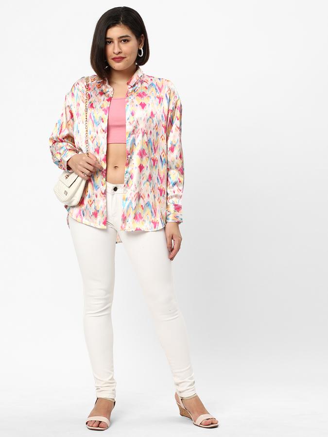 Women Relaxed Fit Floral Print T-Shirt image number 1