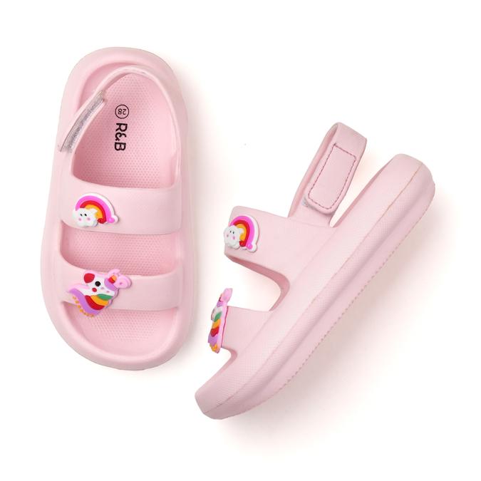 Girls Solid Flip Flops