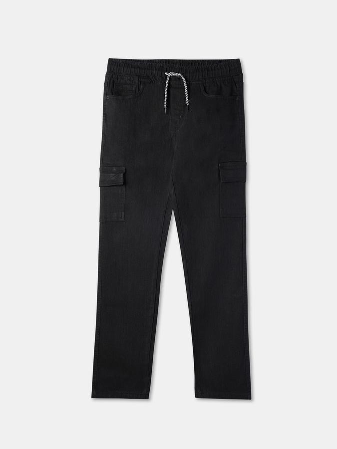 R&B Boys Black Jeans