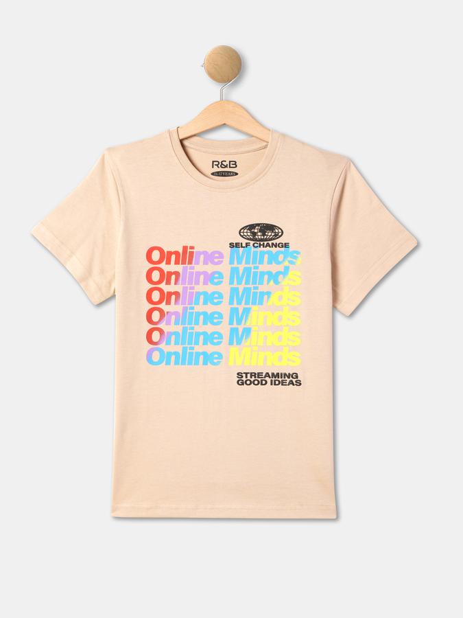 R&B Boy's Round Neck Graphic Tee image number 0