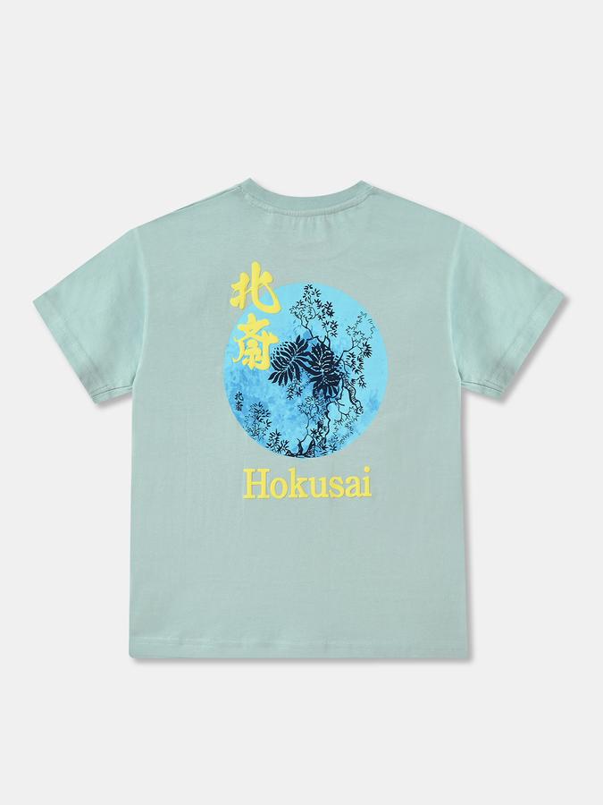 Boys Graphic Print Pure Cotton Regular T Shirt image number 1