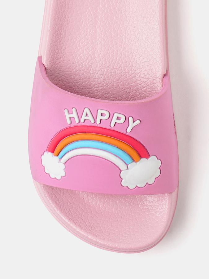 R&B Girls Rubber Embossed Sliders image number 4
