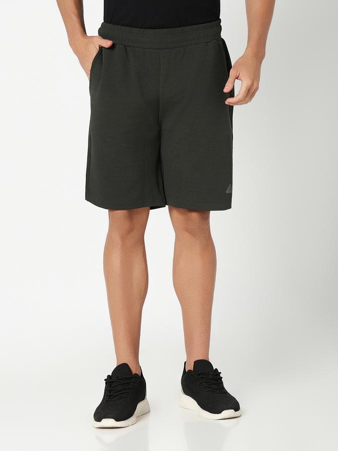 Men Solid Shorts image number 1