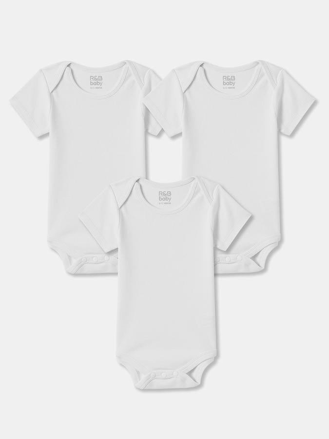 Romper For Baby Boys Solid Pure Cotton 