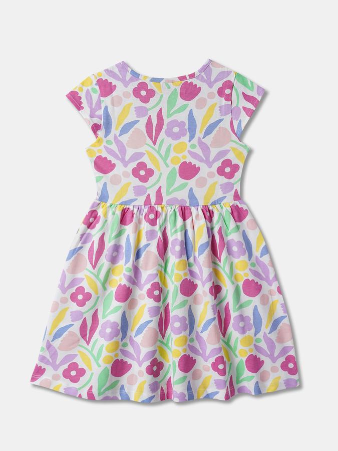 Micro Print Dress image number 1