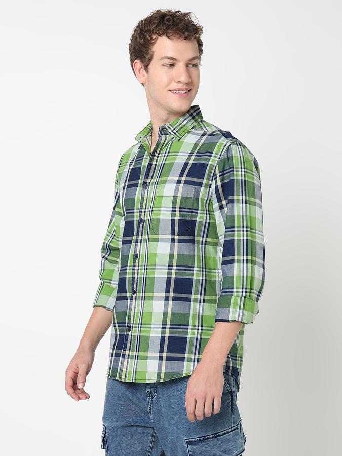 R&B MENS CASUAL Long Sleeve SHIRT-REGULAR FIT image number 2