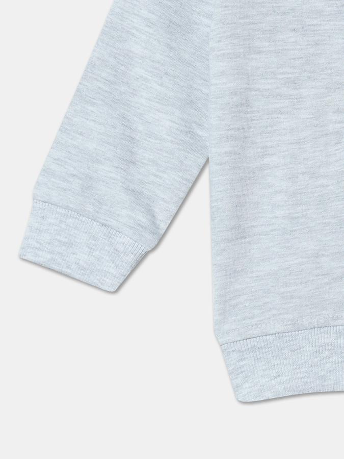 Boys Solid Sweatshirt image number 3