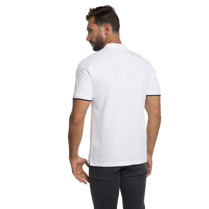 R&B Henley White T-Shirt image number 1