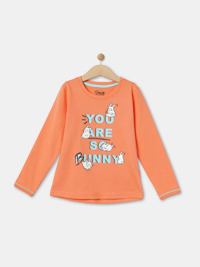 R&B Girls Peach Tops
