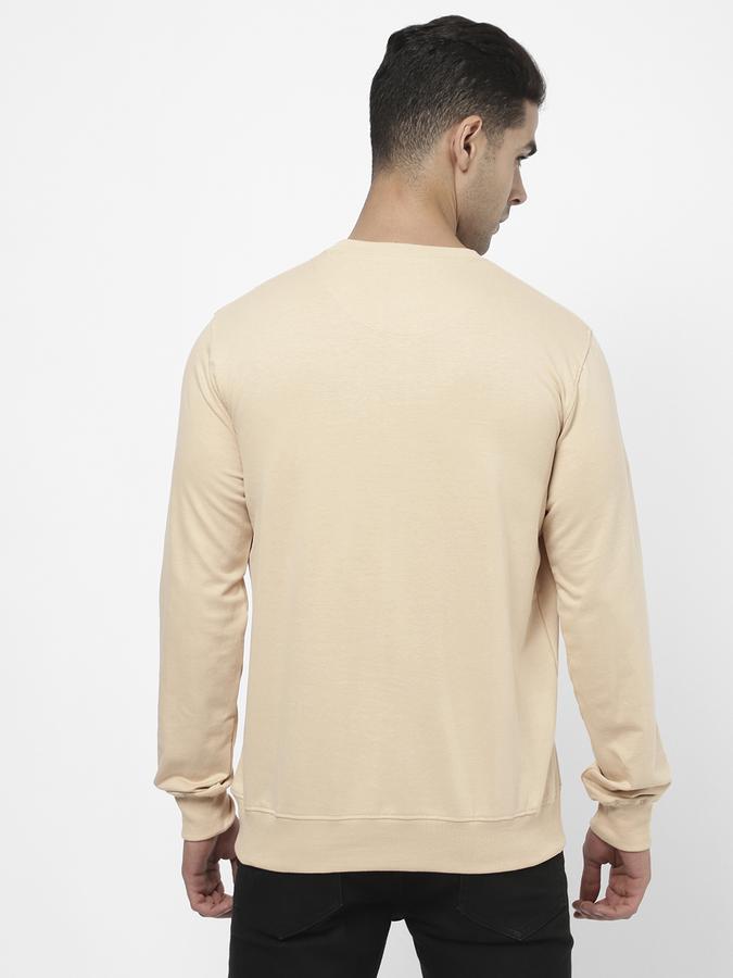 R&B Men Beige Sweatshirts & Hoodies image number 2