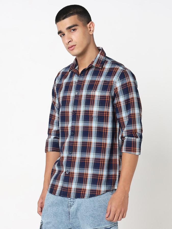 MEN REGULAR FIT Long Sleeves SHIRT image number 2