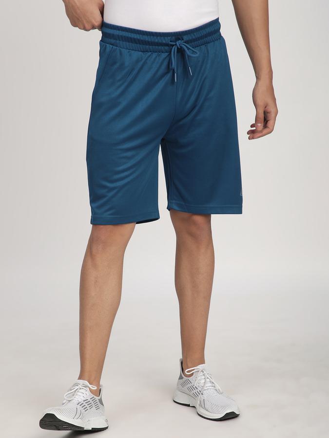 Boys Polyester Regular Fit Drawstring Clean Hem Shorts