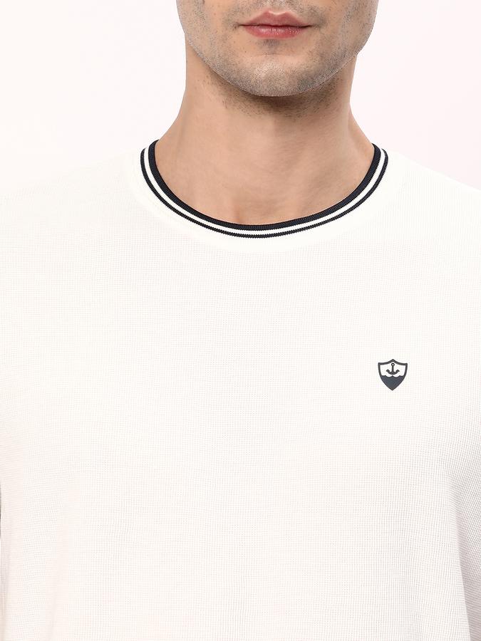 R&B Men's Solid Structured T-Shirt image number 3