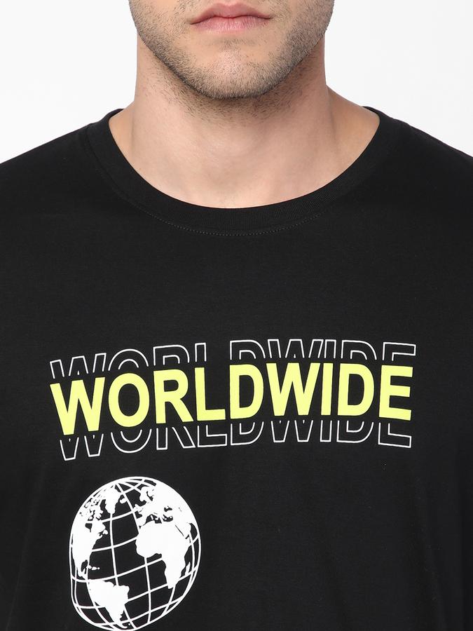 R&B Men Black T-Shirt image number 3