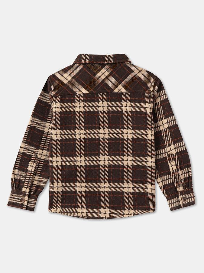 Boys Checkered Casual Shirt image number 1