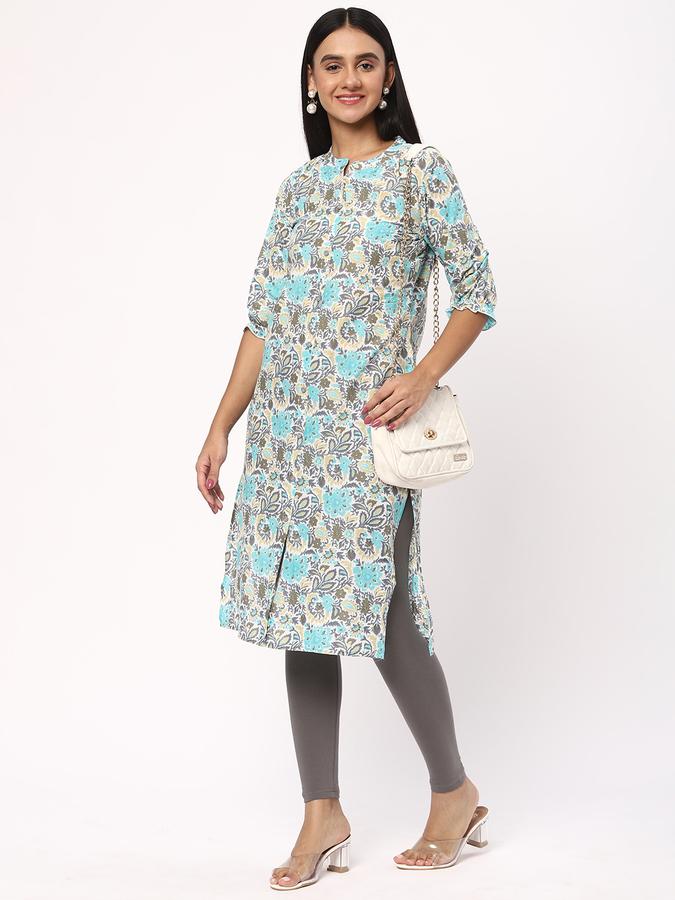 Womens Ethnic Leggings image number 1