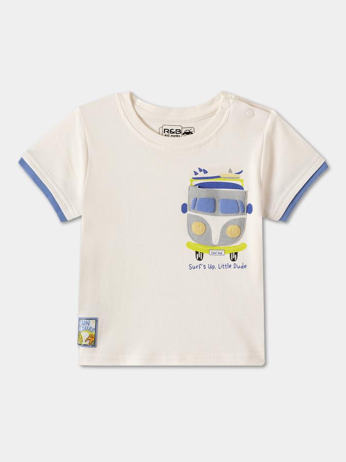 R&B BOYS SHORT SLEEVE Printed T-SHIRT