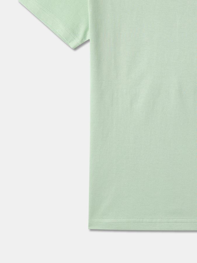 Boys Graphic Print Regular Fit Round-Neck T-Shirt image number 3