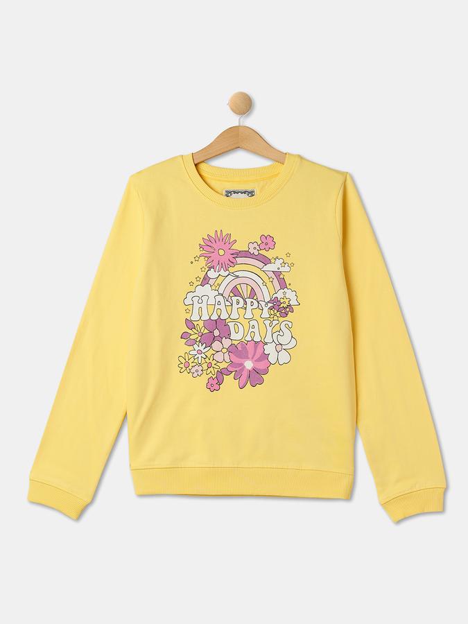 R&B Girl's Round Neck Sweat Top