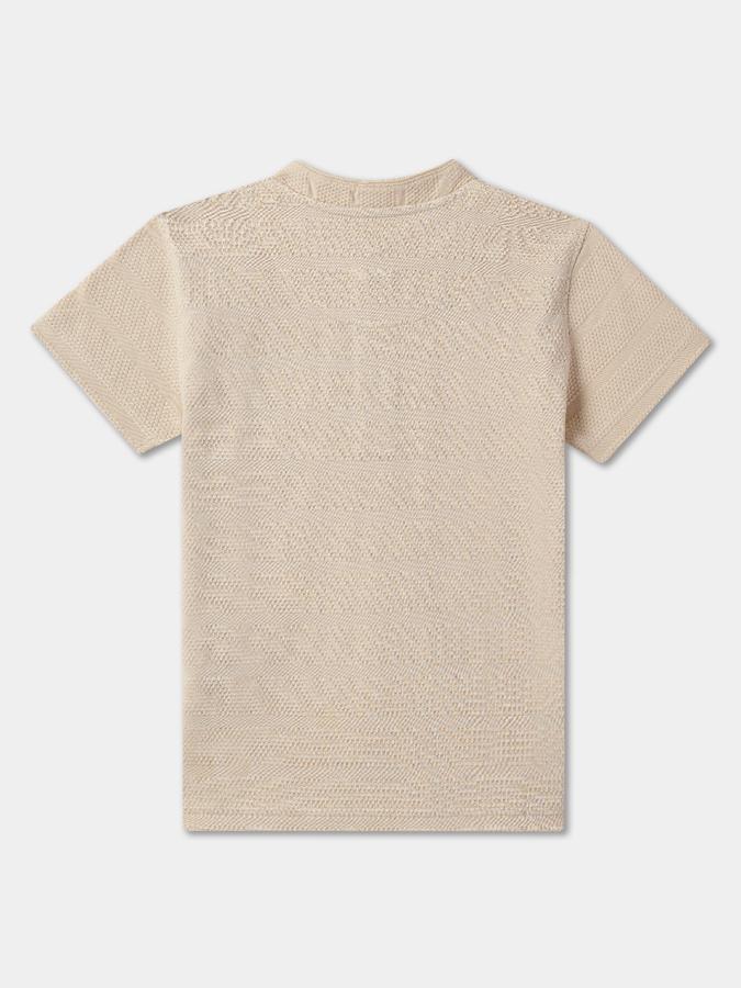 Boys Striped Pure Cotton Regular T Shirt image number 1