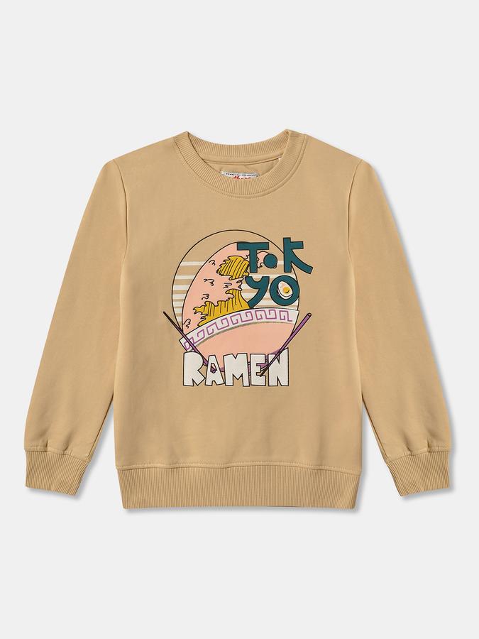 Full Sleeve Graphic Print Boys Sweatshirt 
