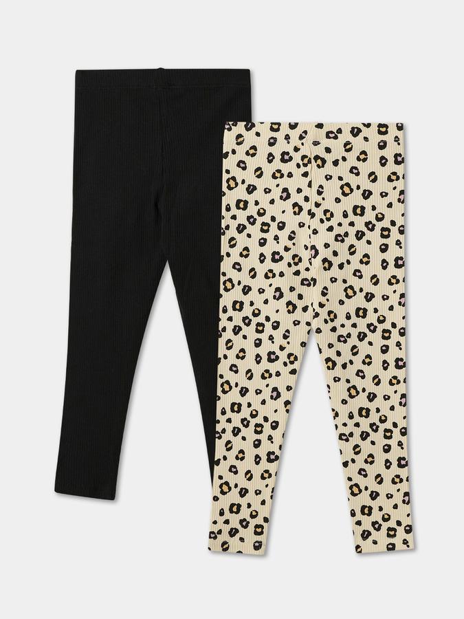 Legging For Girls Multicolor - Pack of 2 image number 1