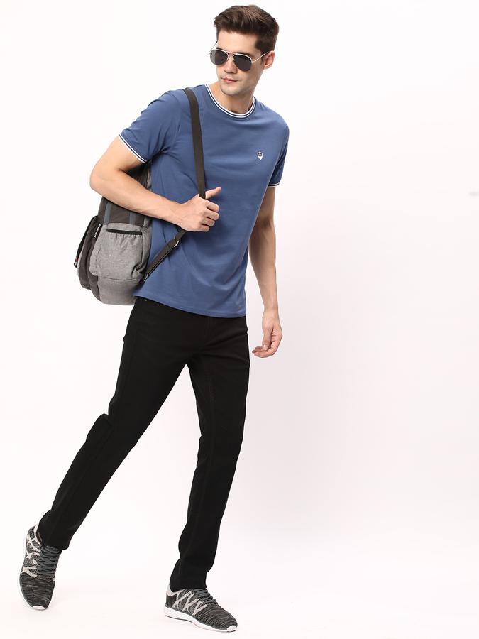 R&B Men Blue T-shirt image number 1
