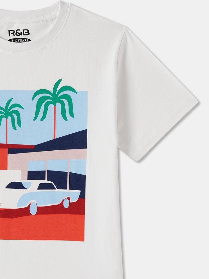 R&B Boys SHORT SLEEVE GRAPHIC TEE image number 2