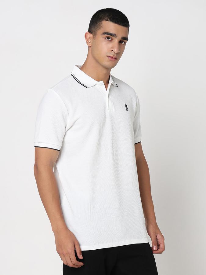 MENS TEXTURE POLO image number 3