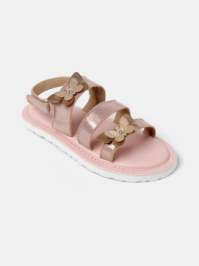 R&B Girls Pink Sandals image number 2