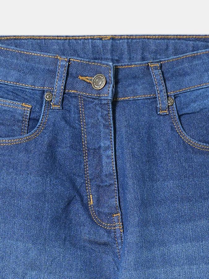 Girls Blend Regular Fit Mid-Rise Clean Look Jeans