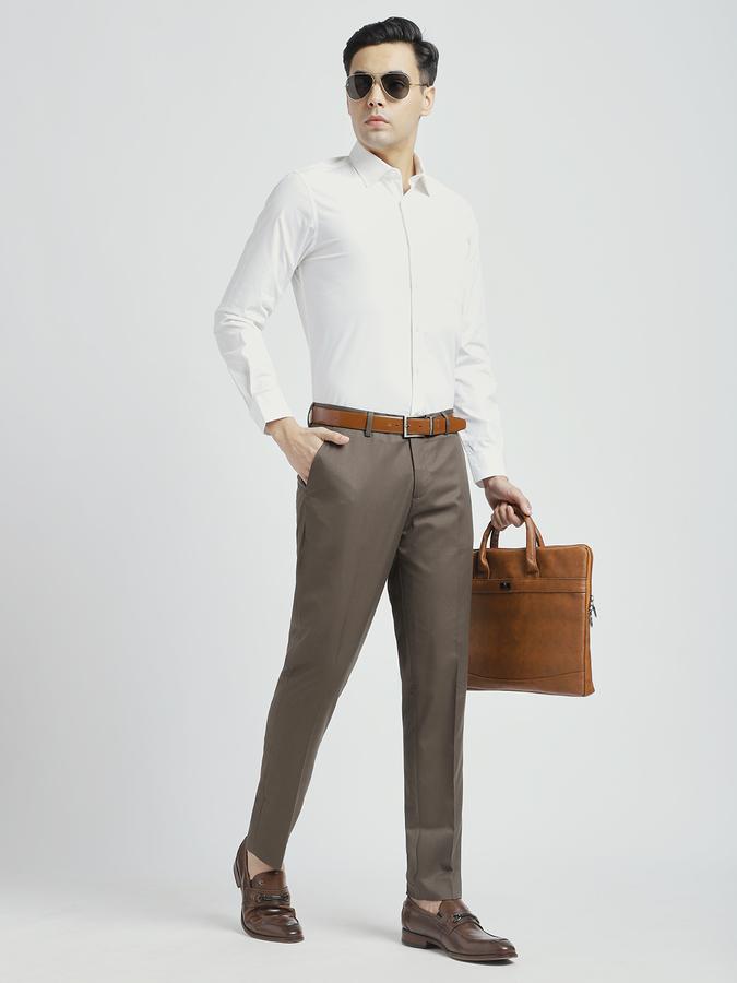 R&B Men's Olive Trousers